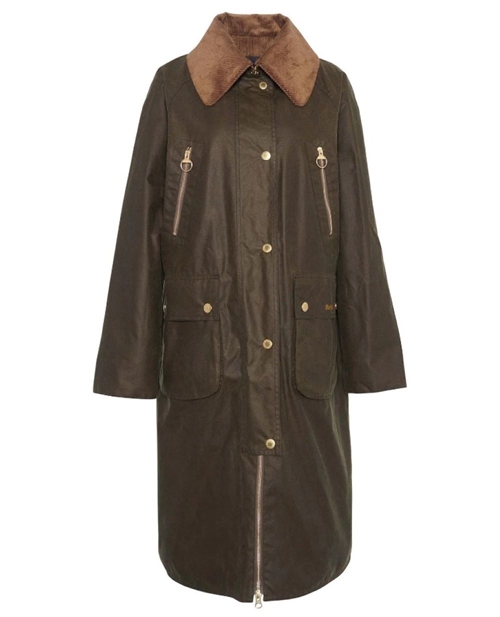 BARBOUR EBBERSTON WAX JACKET BEECH